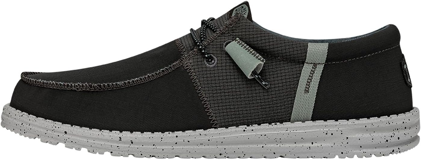 

Мужские мокасины Hey Dude Wally Kite разных размеров и цветов, Мужская обувь, Мокасины на шнуровке, Легкие и удобные Heydude, Charcoal