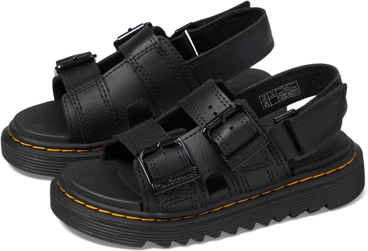 

Сандалии Dr. Martens Kid's Collection Varel, черный
