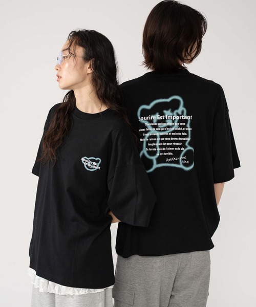 

Футболка с графическим принтом WEGO, разноцветная