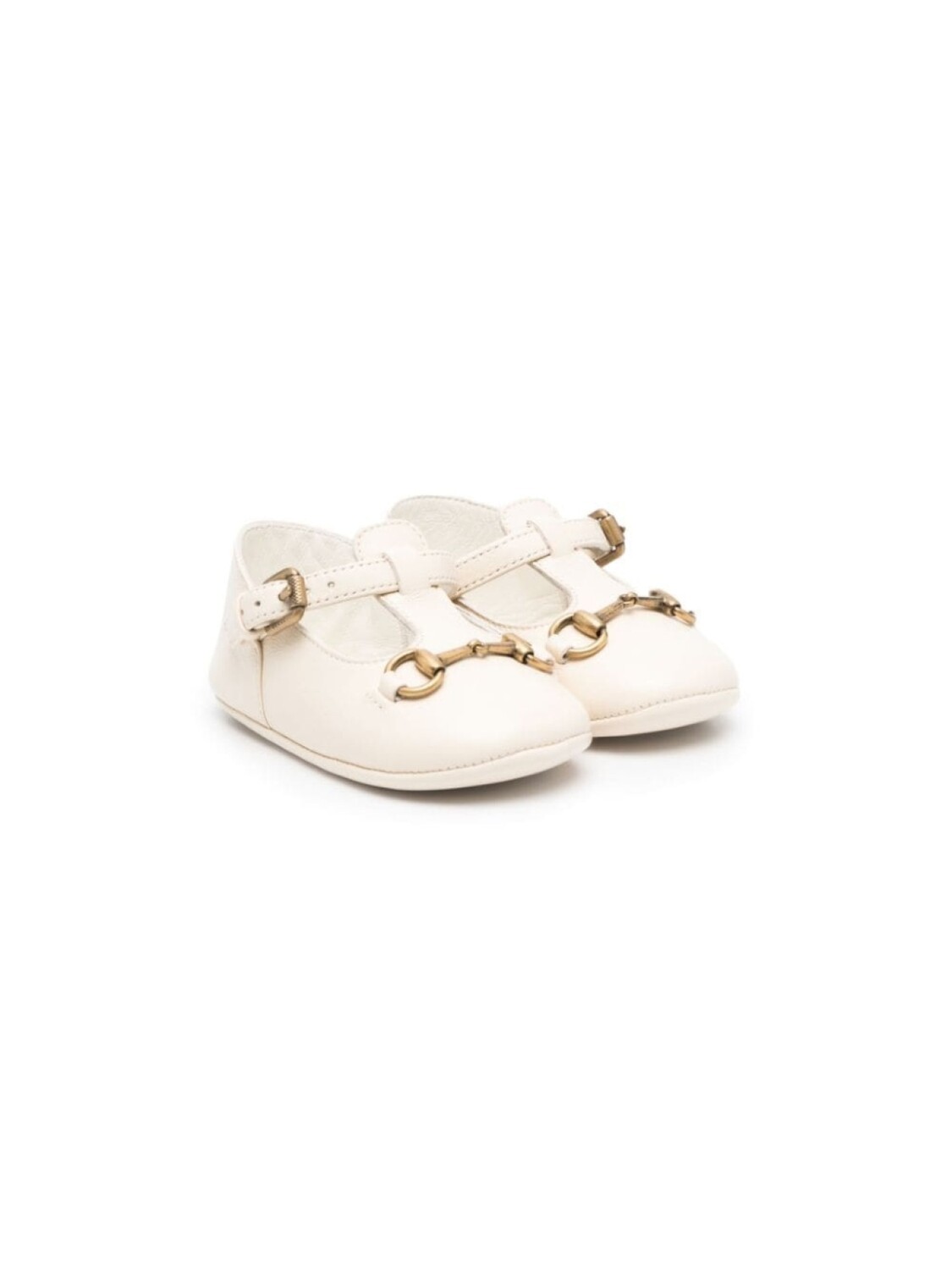 

Gucci Kids пинетки с ремешком на щиколотке, белый