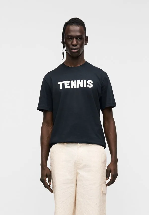 Футболка с принтом Lacoste, Black