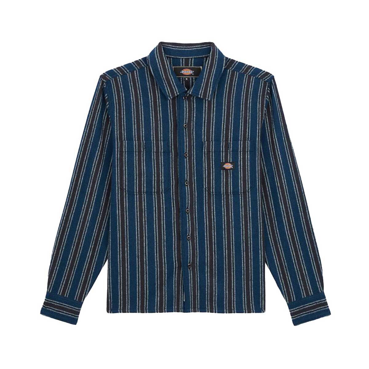 

Рубашка HOPE STRIPE WESTERN SHIRT Dickies, цвет Blau