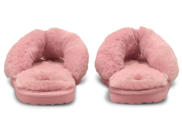 Тапочки fluff flip slide 'lotus' Puma, розовый — фото 4