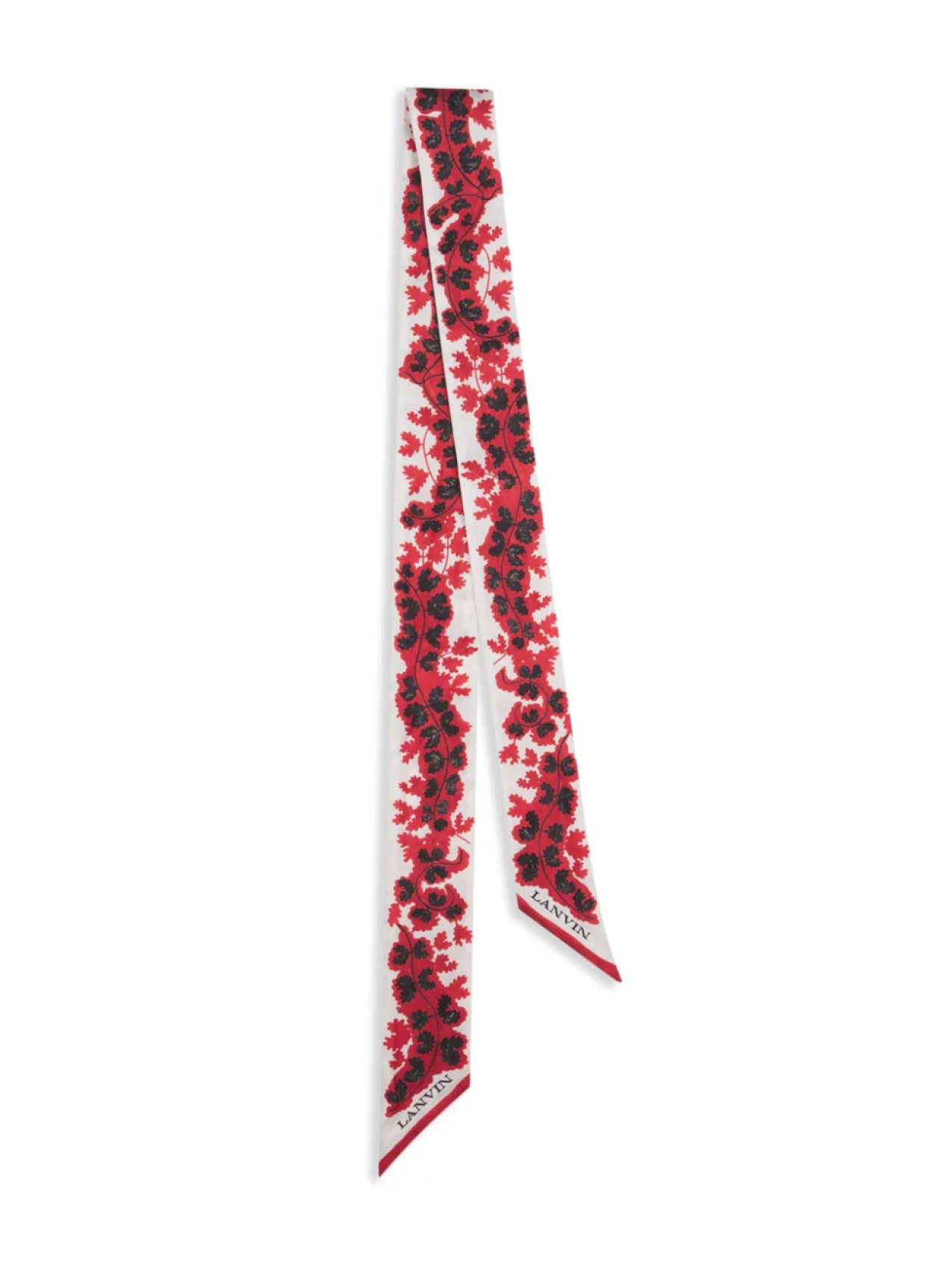 

Lanvin шелковый платок, белый