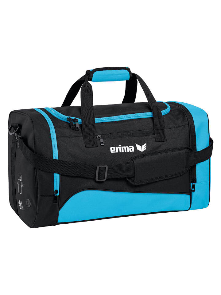 

Спортивная сумка erima, цвет curacao/schwarz