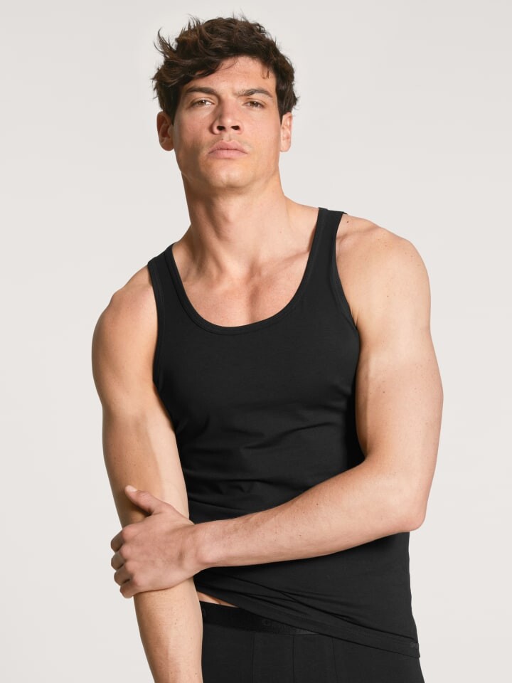 

Майка Calida Shirt, 2er-Pack, черный