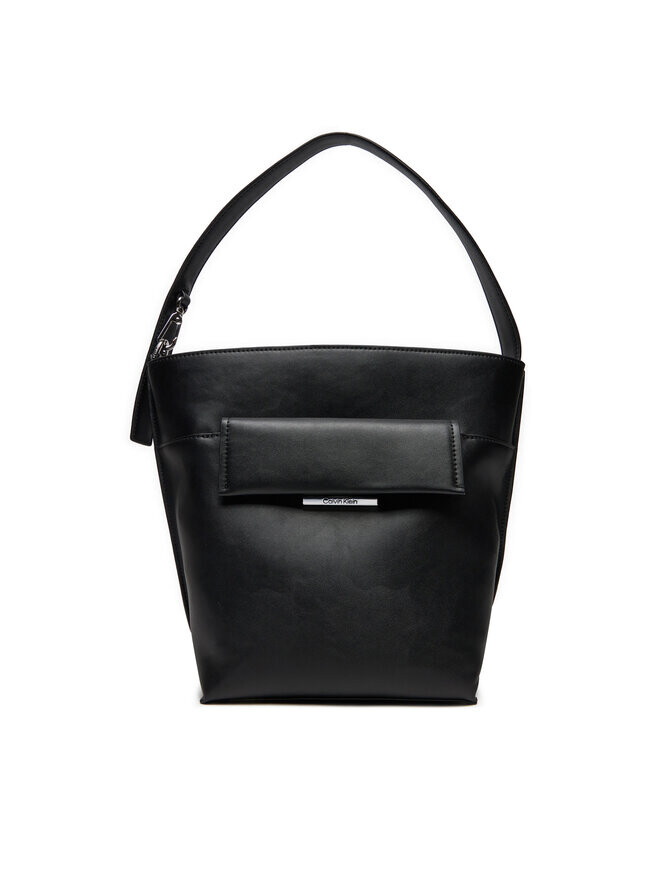 

Классическая сумка Ck Linear Medium Calvin Klein, черный