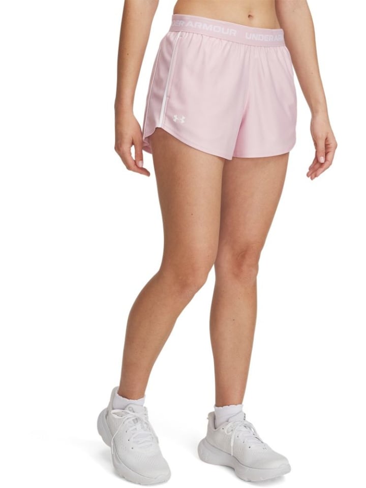 

Спортивные шорты "Tech Play Up Shorts" розового цвета Under Armour