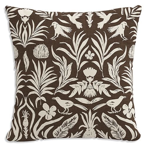 

Декоративная подушка с рисунком, 20 x 20 дюймов Sparrow & Wren, цвет Brown