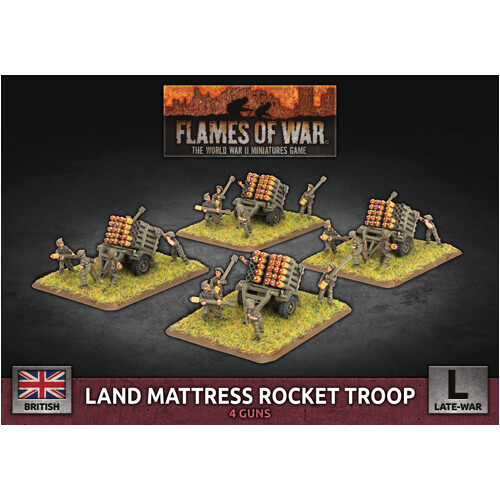 

Фигурки Flames Of War: British Land Mattress Rocket Troop