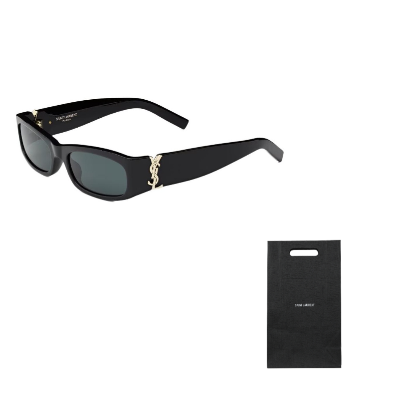 

Солнцезащитные очки Sl M152 с прямоугольной оправой SAINT LAURENT, черный