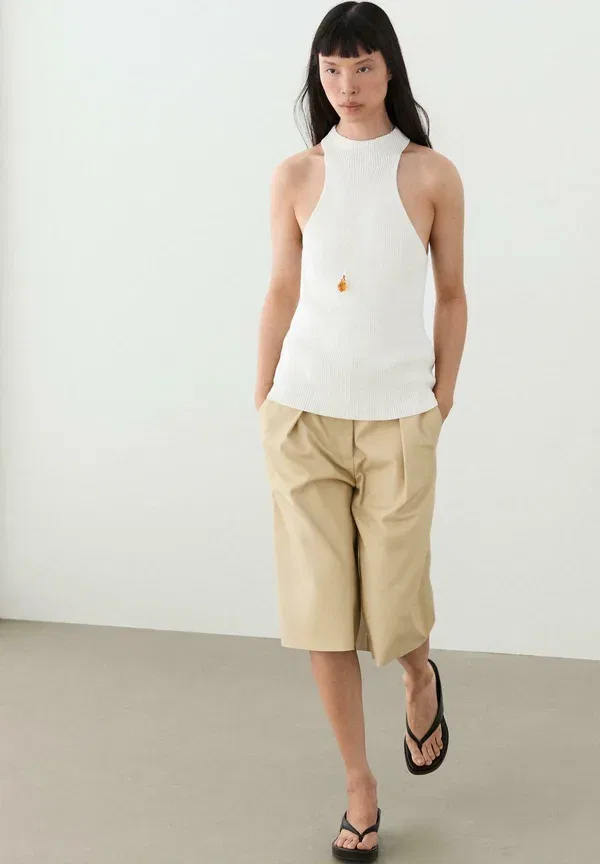 Топ Massimo Dutti, белый — фото 2