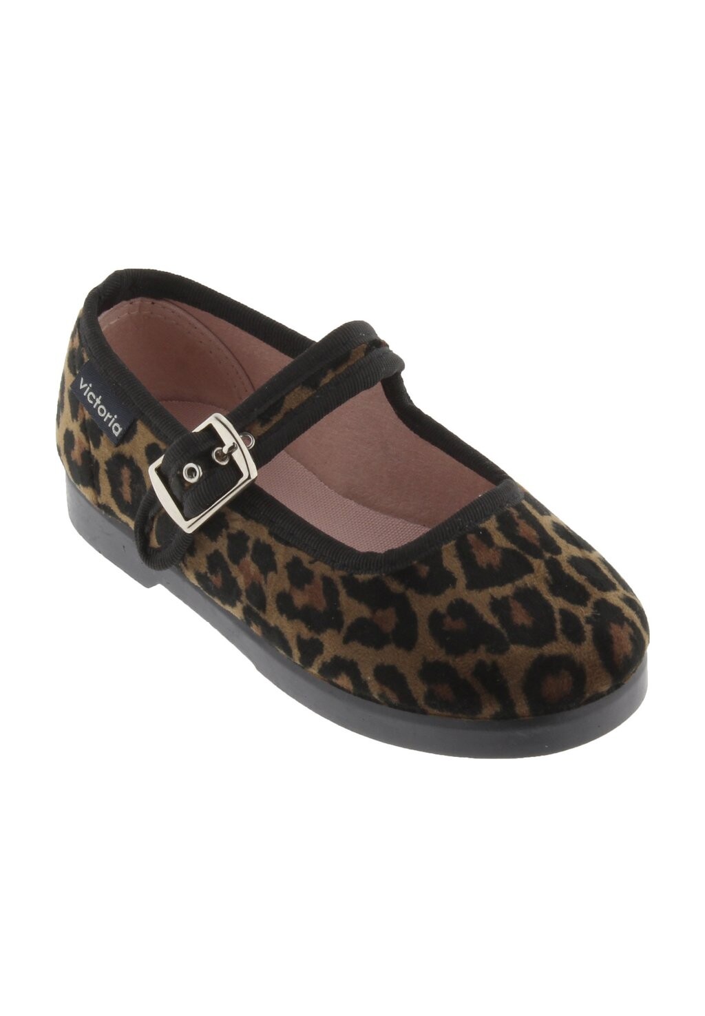 Балетки с ремешком на щиколотке GONG FU LEOPARD MARY JANE BUCKLE Victoria Shoes, коричневый
