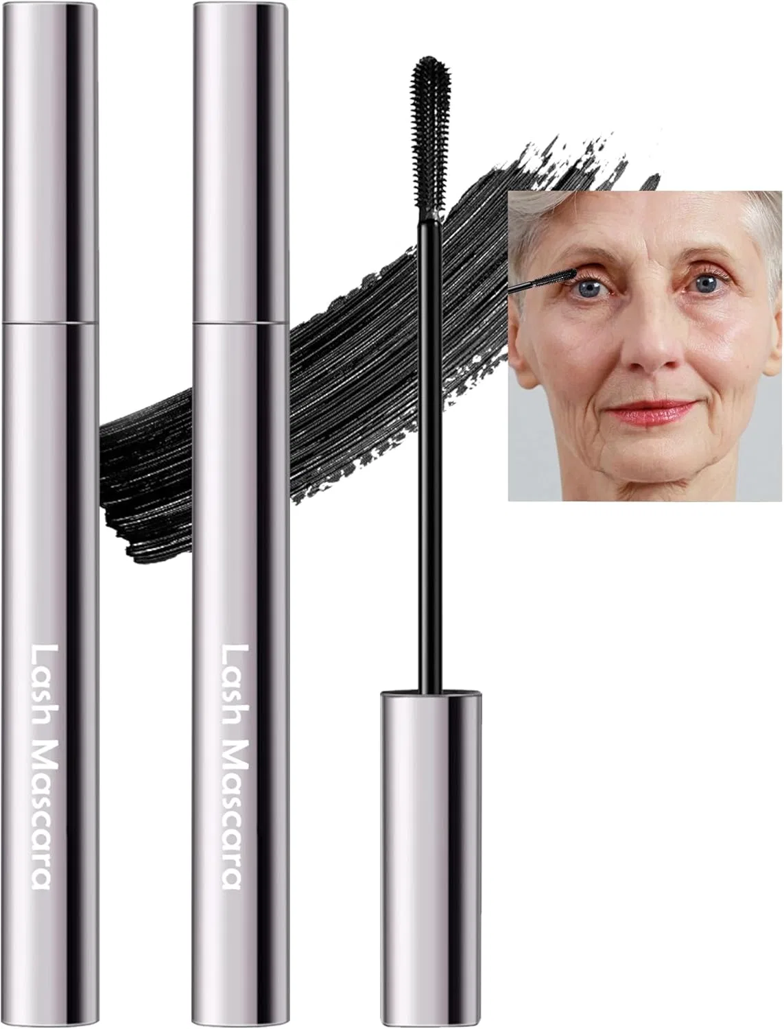Тушь для ресниц Lestpola 60+ Black 2 шт. 10 мл черная