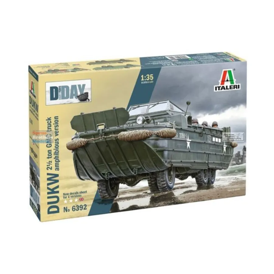 

DUKW Грузовик-амфибия, Military Vehicles (1:35) (Italeri)