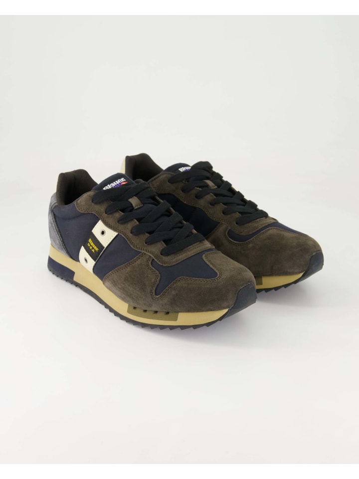 

BLAUER USA Низкие кроссовки синего цвета