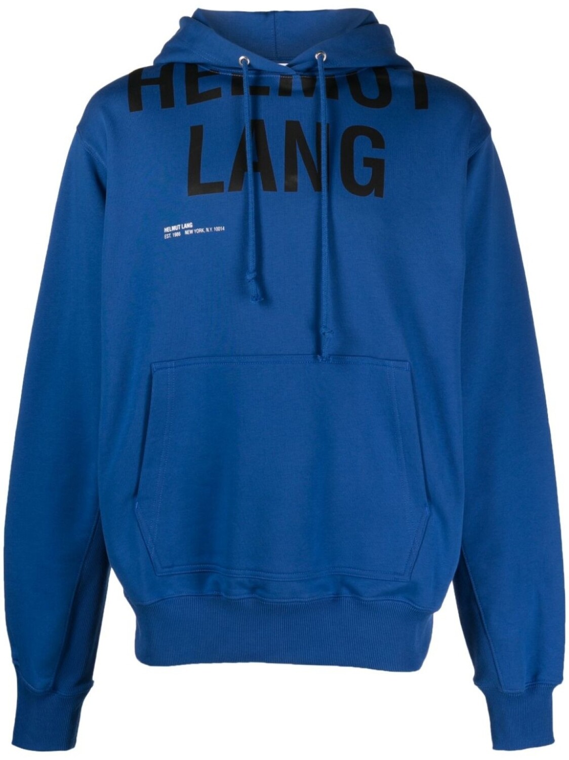 

Helmut Lang худи с логотипом, синий