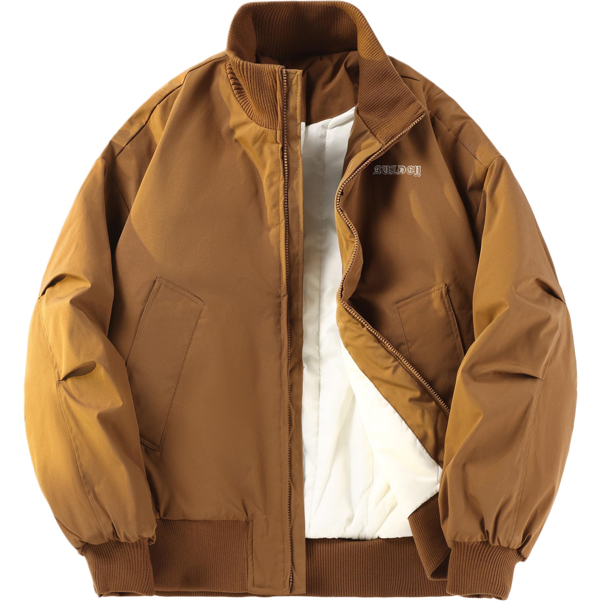 

Пуховик Unisex Stand Collar Thickened AULDEY, коричневый