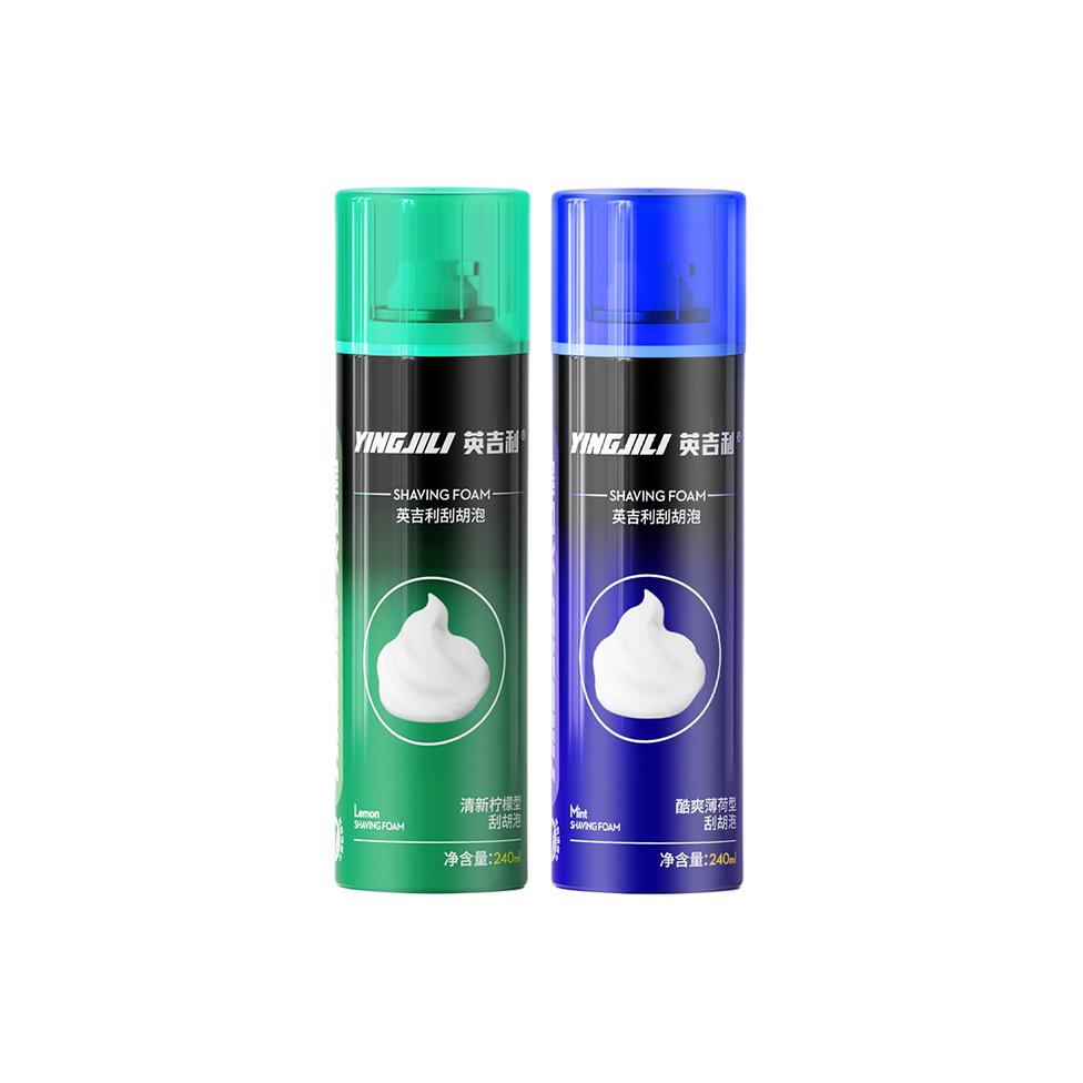 

Очищающая пенка для бритья освежающая 240 мл English