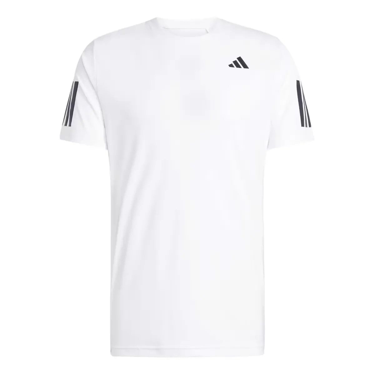 Мужская теннисная рубашка CLUB 3STR Adidas, белый — фото 4