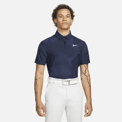 

Футболка Nike Dri-FIT ADV Tour, цвет Blackened Blue/Midnight Navy/White