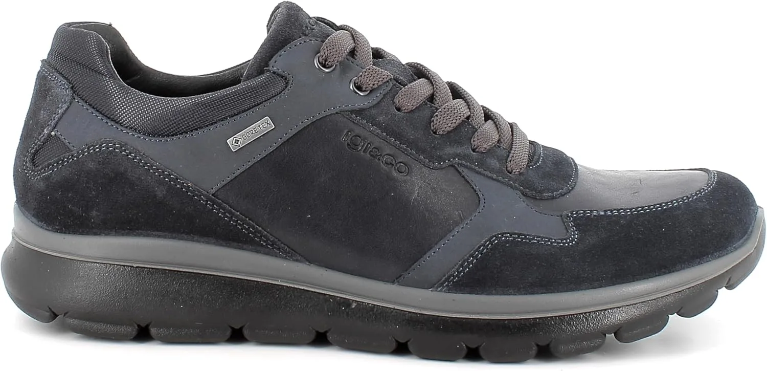 Мужские оксфордские кроссовки IGI&Co U.Ernest GTX, темно-синий — фото 3