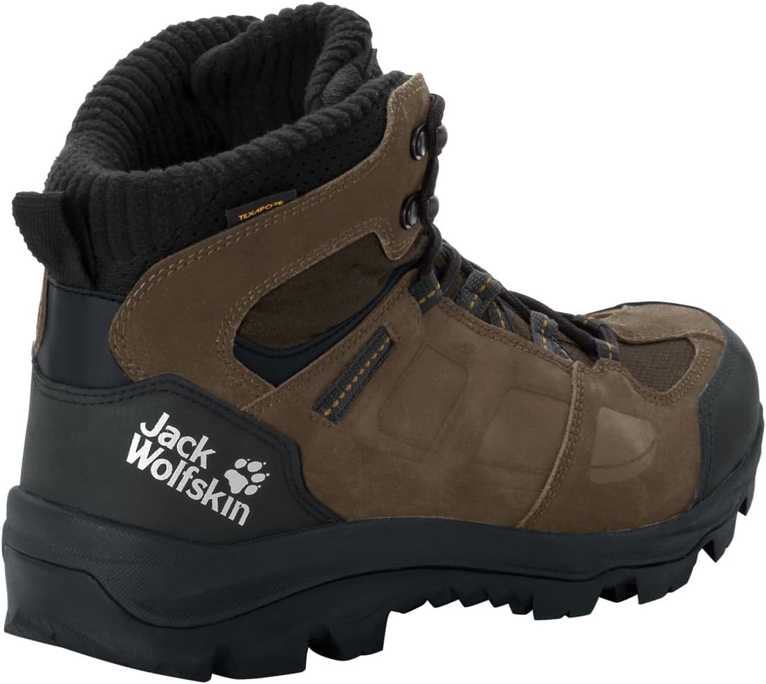Мужские походные ботинки Jack Wolfskin Vojo 3 Wt Texapore Mid M, коричневый — фото 3