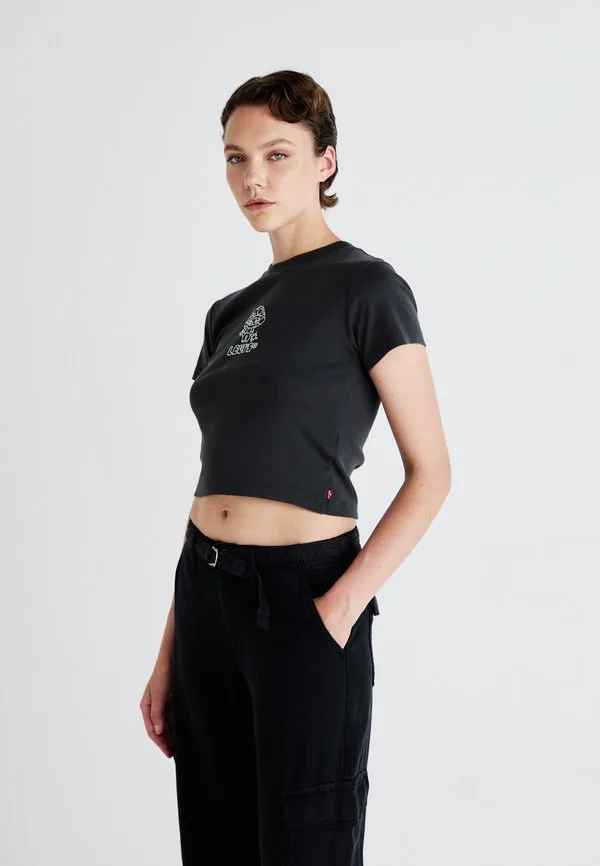 Широкие брюки-карго в стиле «папа» Levi'S, Drapey Caviar — фото 4