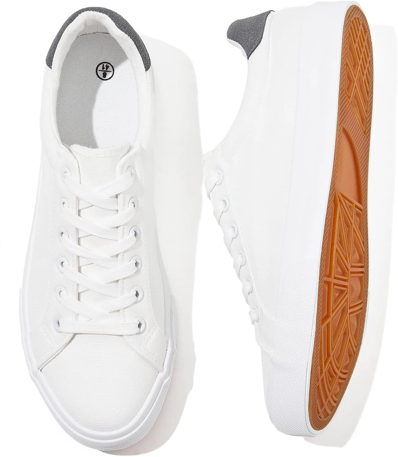 

Мужские белые холщовые кроссовки Rominz, модные низкие кеды, повседневные теннисные кроссовки на шнуровке для ходьбы, белый