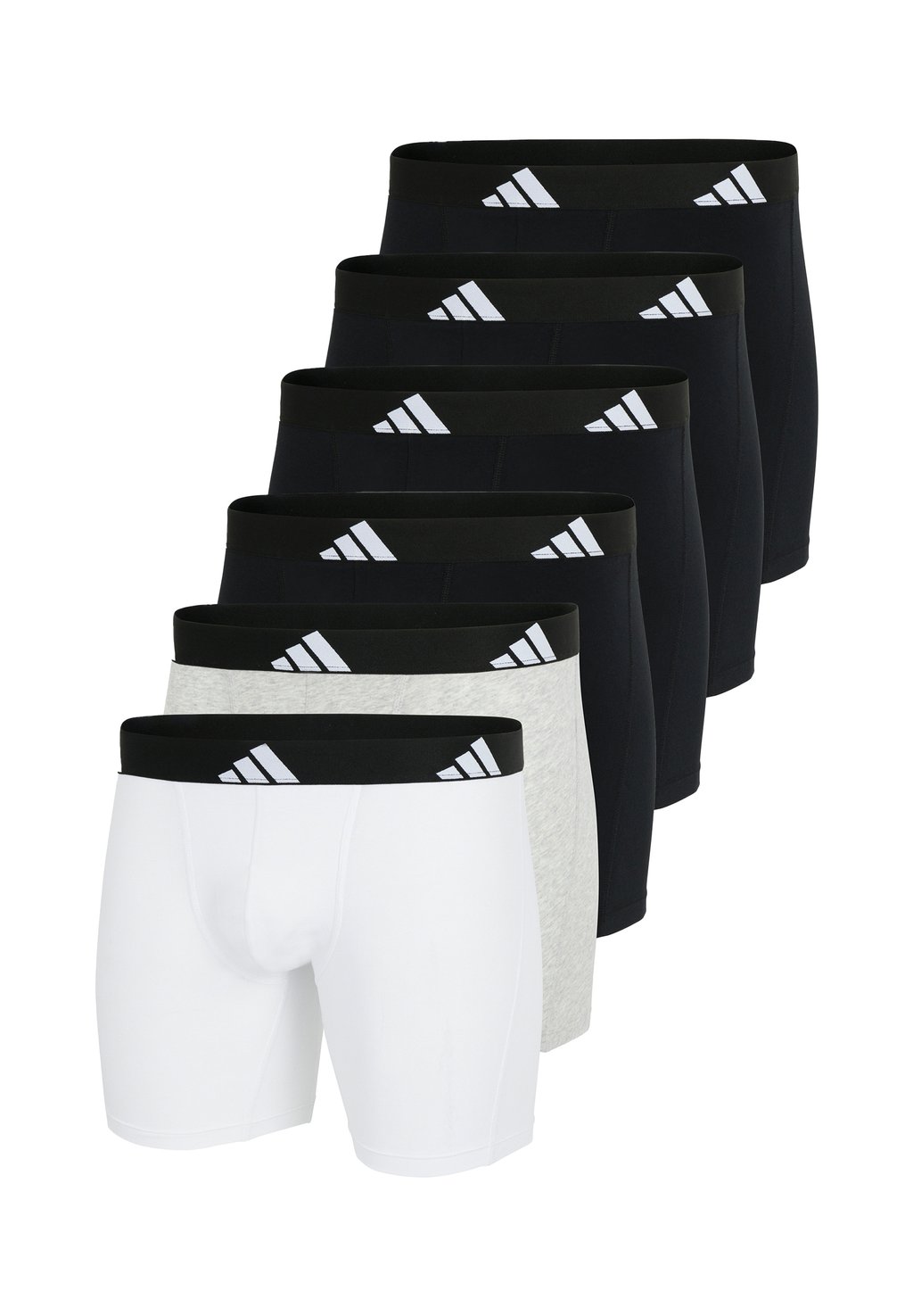 

Брюки-кюлоты 6ER PACK ACTIVE FLEX Adidas Sportswear, пятнистый серый