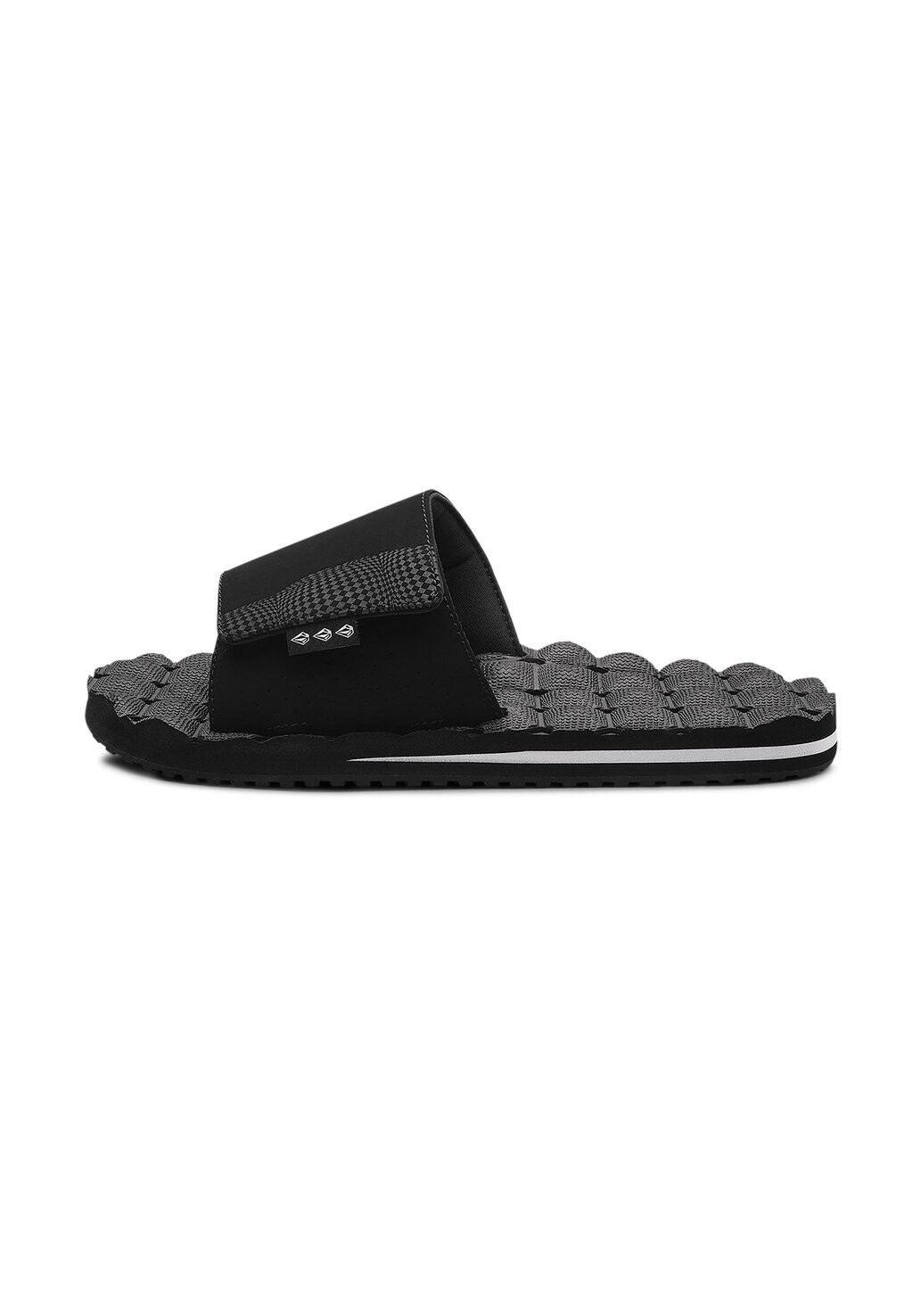 

Мюли на плоской подошве Volcom, цвет black white