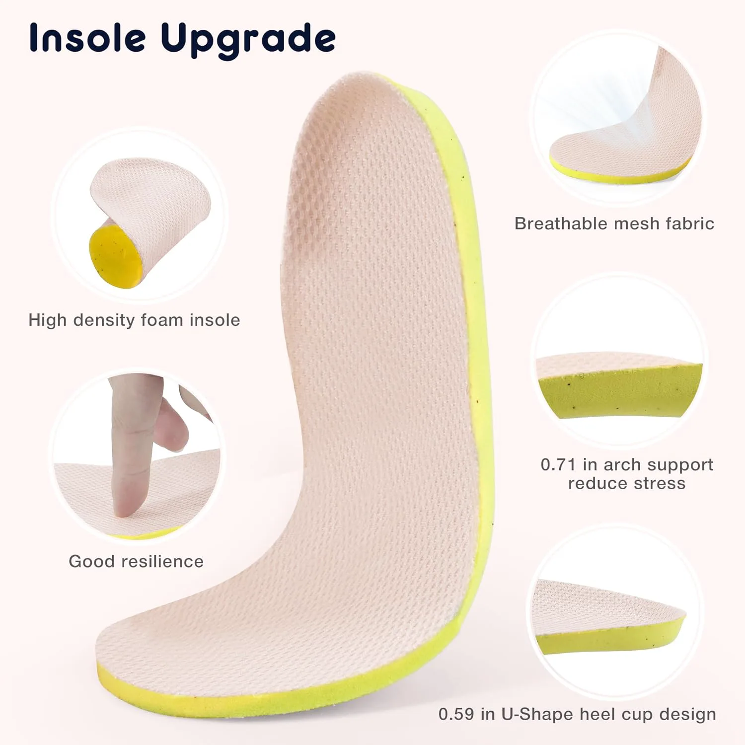 

Детские кроссовки Floranate с подсветкой для мальчиков и девочек, светящиеся LED, легкие для прогулок и тенниса, для малышей и маленьких детей, белый