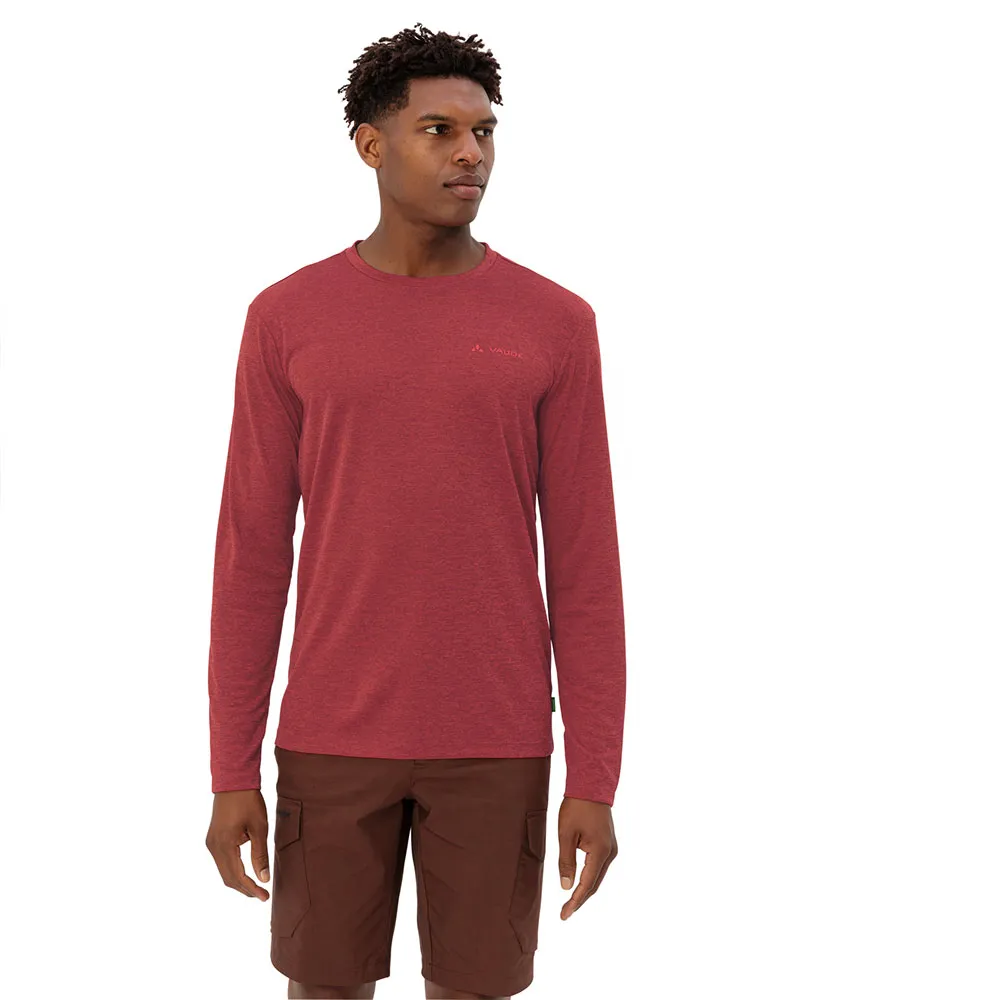 

Лонгслив VAUDE Essential, красный