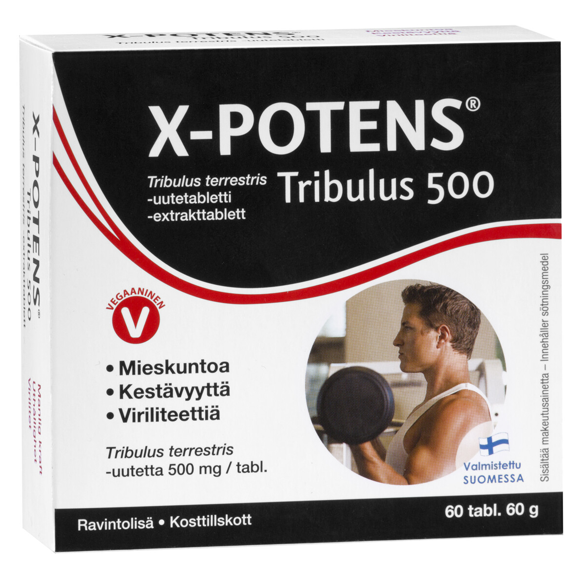 

Витамины для мужчин Myllärin X-Potens Tribulus, 60 таблеток