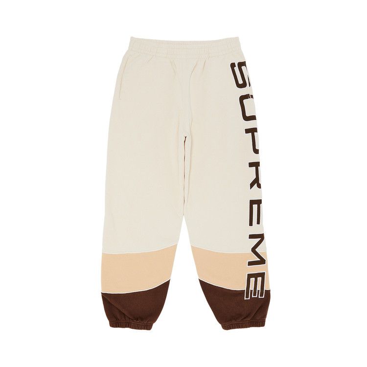 

Спортивные брюки Supreme Paneled Sweatpant, Natural