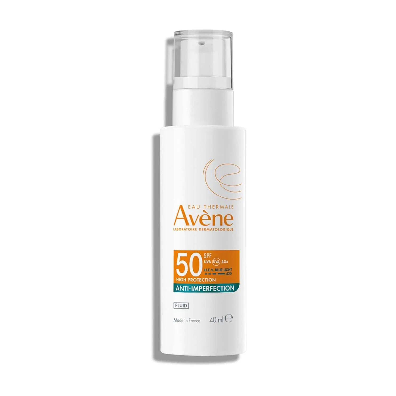 Солнцезащитный флюид для лица SPF 50+ от AVÈNE Avene