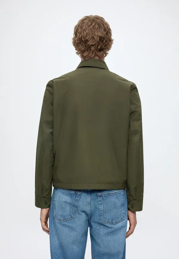 Куртка Tommy Hilfiger Packable ivy jacket summer jacket, платиновый оливковый — фото 3