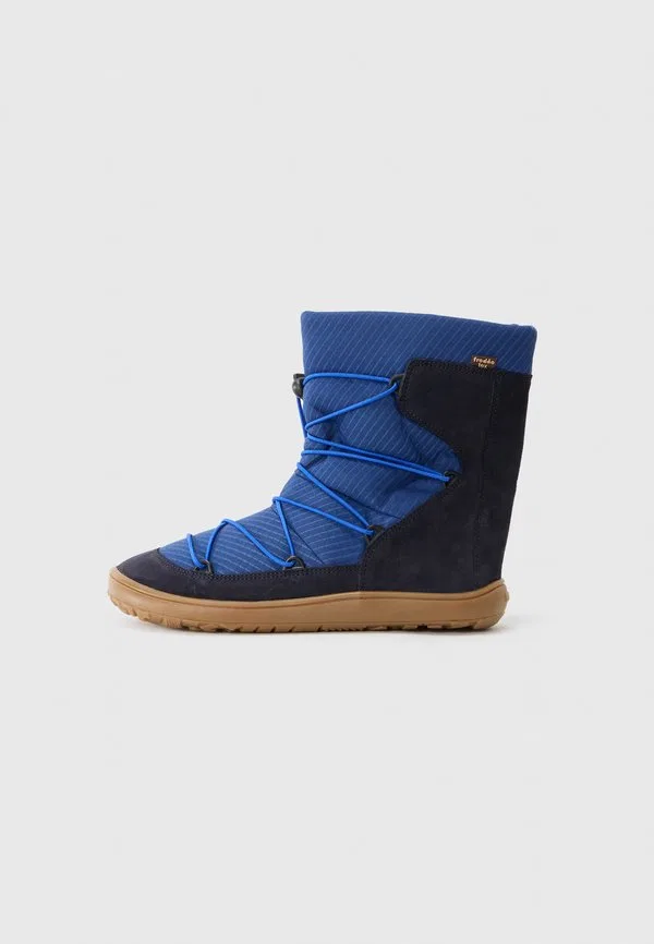 Зимние ботинки barefoot tex track из шерсти Froddo, Dark Blue