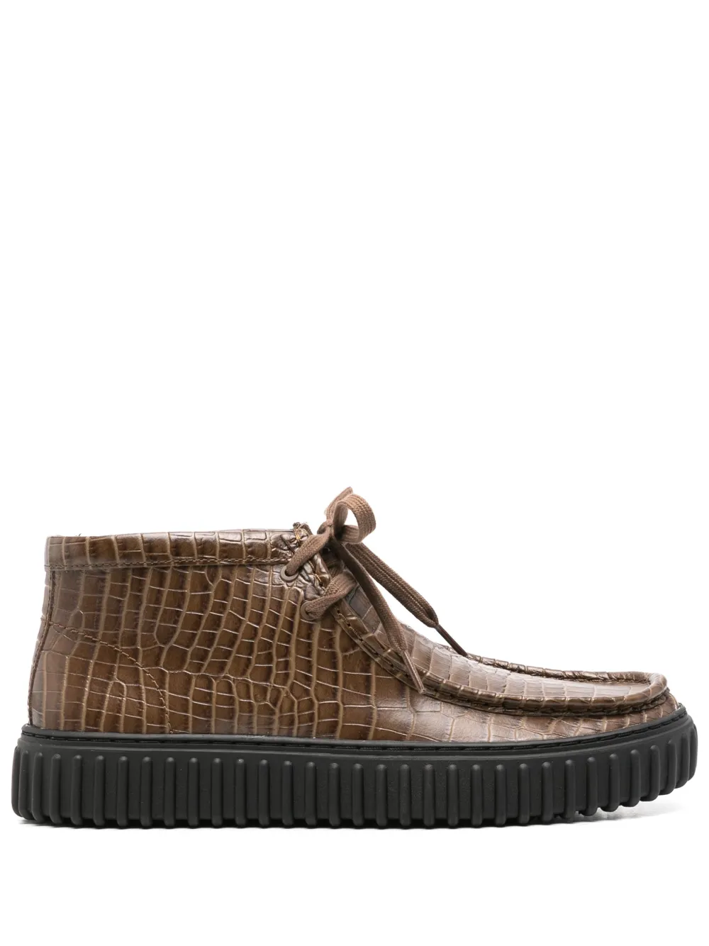 

Сапоги Torhill Hi из коллаборации с Martine Rose Clarks, коричневый