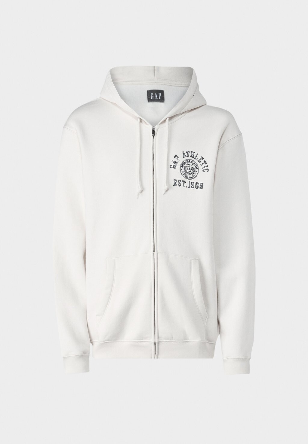 

Толстовка на молнии FASHION LOGO GAP, белый