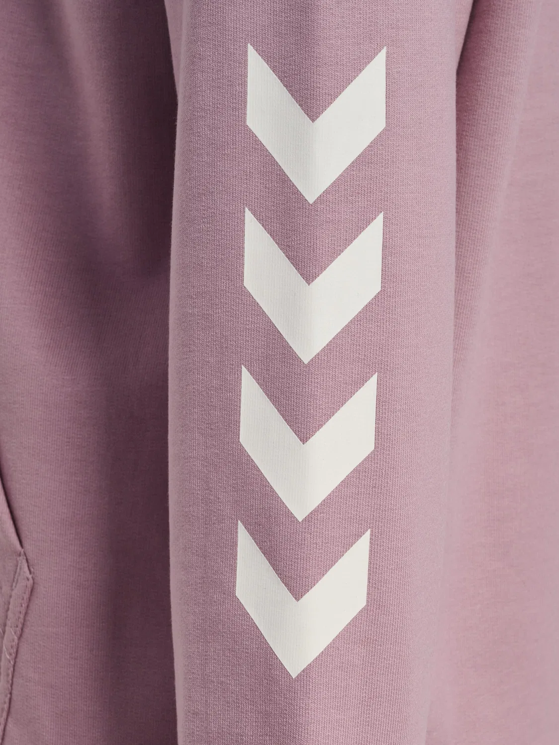 Спортивная толстовка Hummel нежно-розового цвета — фото 3