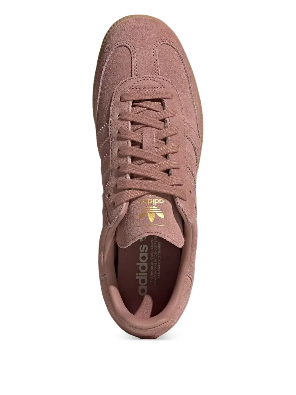 Кроссовки Samba OG Warm Clay/Wonder Taupe Adidas, розовый — фото 2