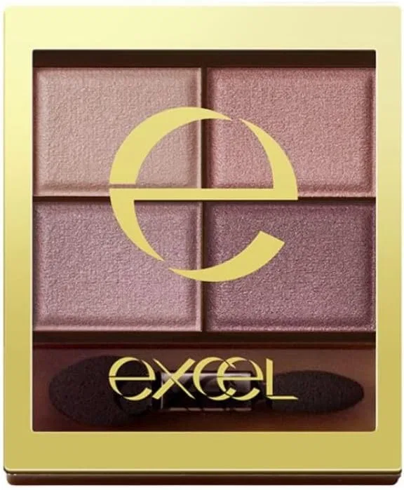 Тени для век Puffy Brown Palette Excel Skinny Rich Shadow SR15, серые