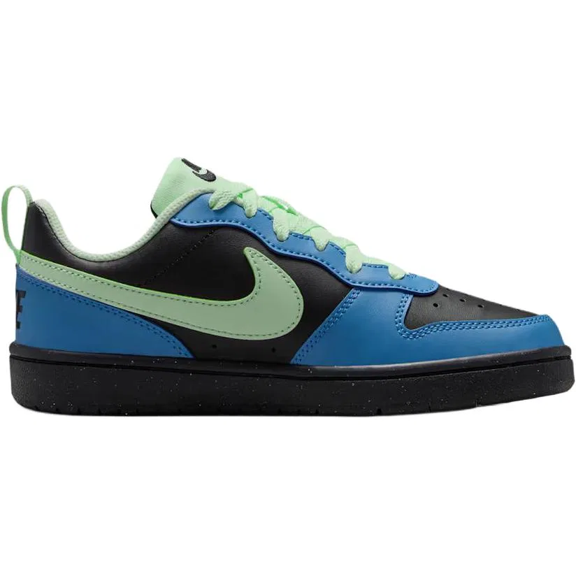 Кроссовки детские для скейтбординга Court Borough Low top Black Blue Green Kids' Nike — фото 3