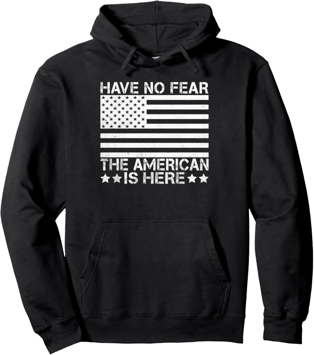 

Америка. Не бойся, американцы здесь! Забавная американская толстовка American Gifts & Accessories, черный