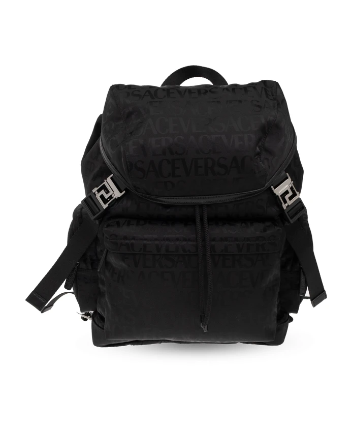

Рюкзак с логотипом Versace, черный