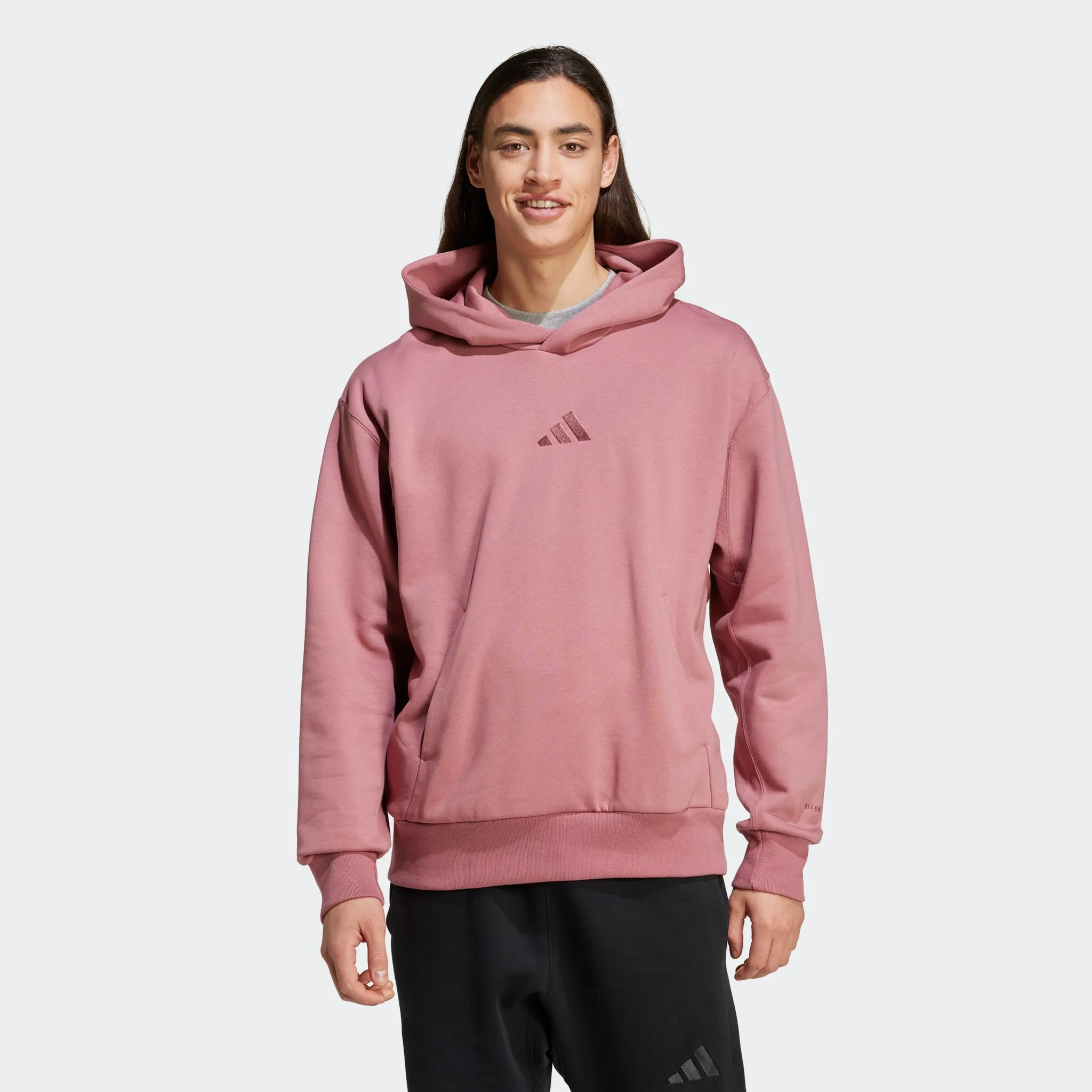 

Толстовка Adidas Sportswear с капюшоном "M A SZN FL HD", малиновый