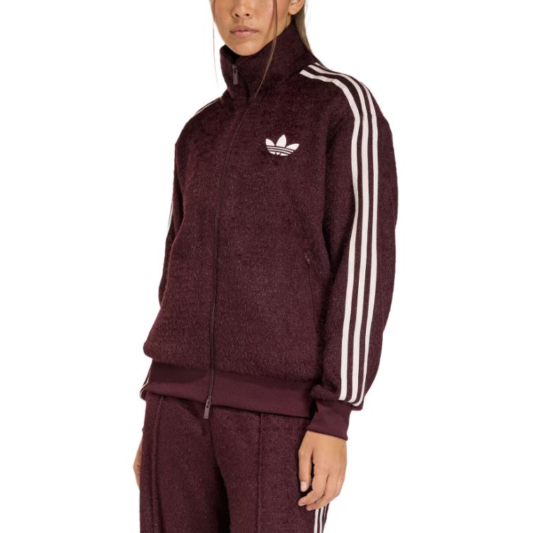Куртка Adidas Three Stripe с молнией Adidas Originals, фиолетовый — фото 3