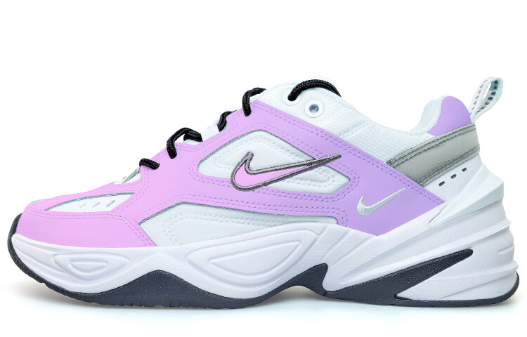 

Женские кроссовки M2K Chunky с низким верхом, белый/розовый/фиолетовый Nike