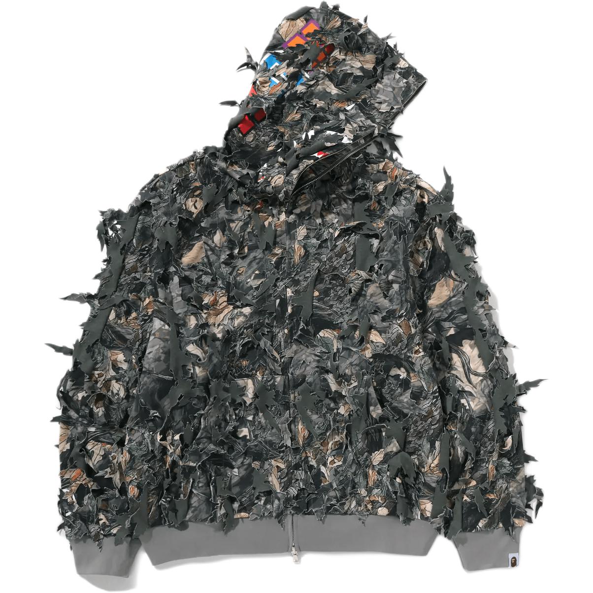 Толстовка Tree Edge Camo Collection FW25 мужская A BATHING APE, коричневый — фото 2
